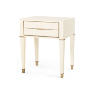 Picture of HUNTER 2-DRAWER SIDE TABLE, IVORY
