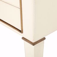 Picture of HUNTER 2-DRAWER SIDE TABLE, IVORY