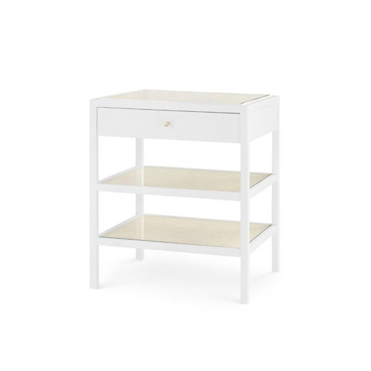 Picture of CAANAN 1-DRAWER SIDE TABLE, WHITE