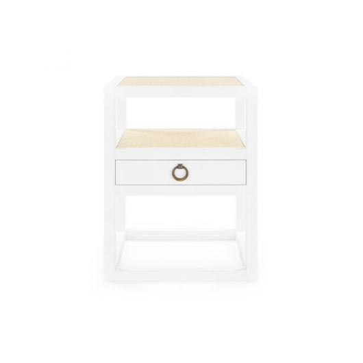 Picture of POLO 1-DRAWER SIDE TABLE, WHITE