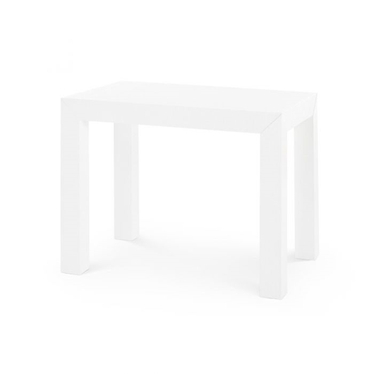 Picture of PARSONS SIDE TABLE, WHITE