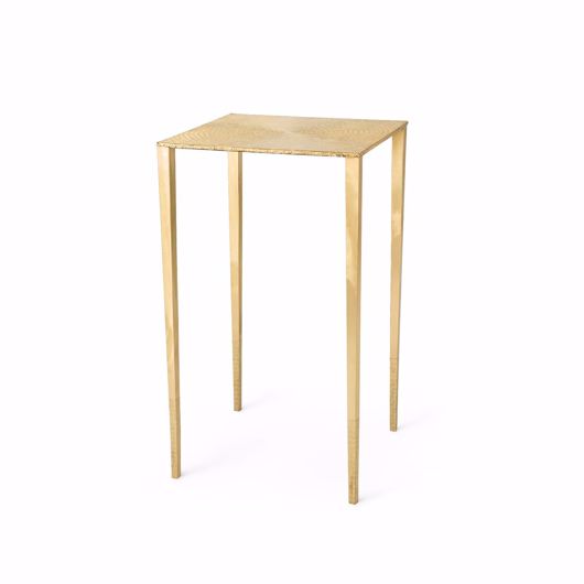 Picture of EUGENE SIDE TABLE, BRASS