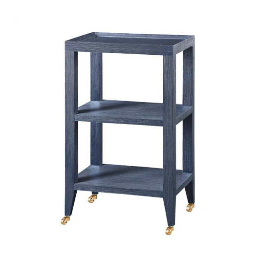 Picture of ISADORA SIDE TABLE, NAVY BLUE