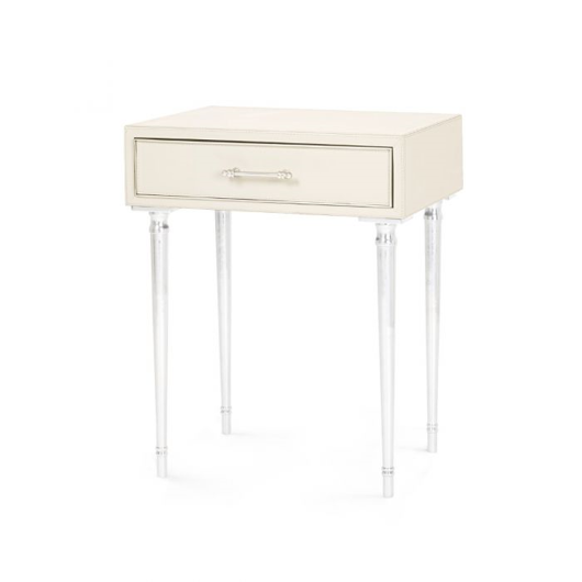 Picture of JOLENE 1-DRAWER SIDE TABLE, IVORY