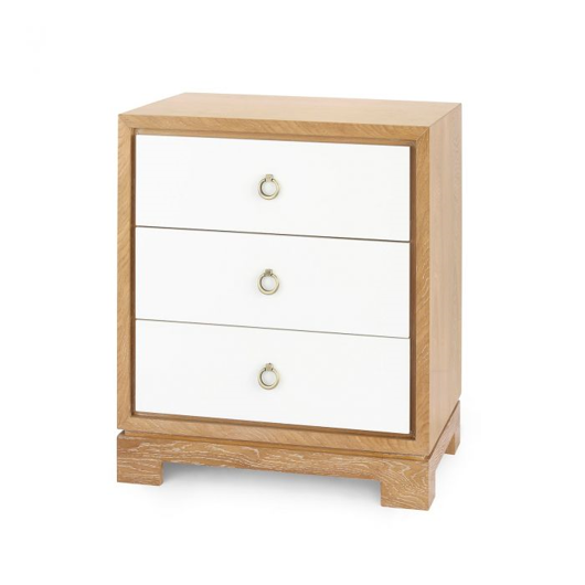 Picture of BERKELEY 3-DRAWER SIDE TABLE, NATURAL