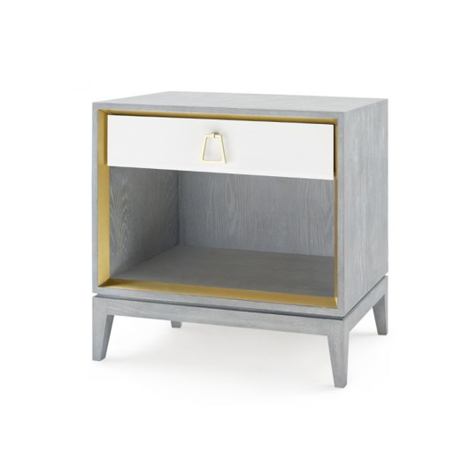 Picture of CAMERON 1-DRAWER SIDE TABLE, GRAY
