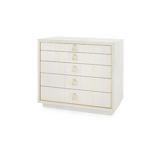Picture of PARKER LARGE 5-DRAWER, SILVER