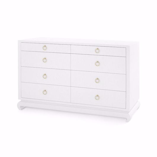 Picture of MING EXTRA LARGE 8-DRAWER, WHITE