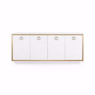 Picture of ANSEL 4-DOOR CABINET, WHITE
