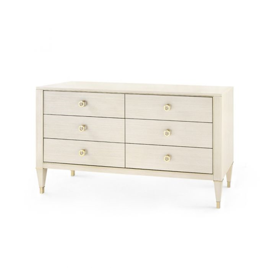 Picture of MORRIS EXTRA LARGE 6-DRAWER, BLANCHED OAK