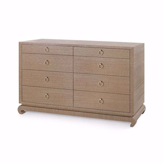 Picture of MING EXTRA LARGE 8-DRAWER, BROWN