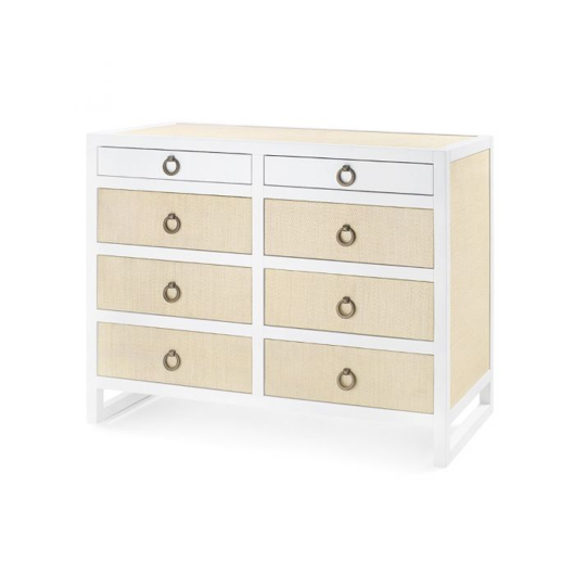 Picture of MALLET 8-DRAWER, WHITE