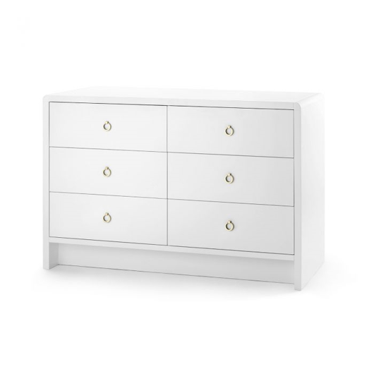 Picture of BRYANT EXTRA LARGE 6-DRAWER, WHITE