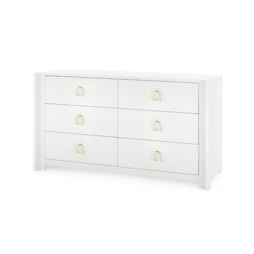 Picture of AUDREY EXTRA LARGE 6-DRAWER, WHITE