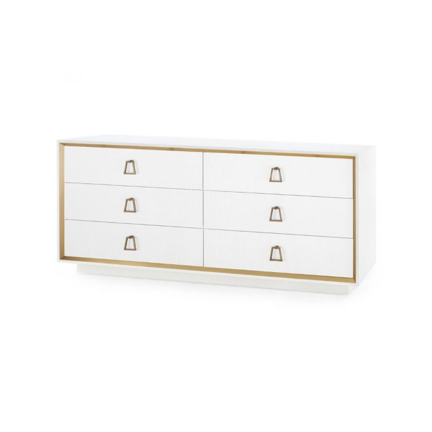 Picture of ANSEL EXTRA LARGE 6-DRAWER, WHITE
