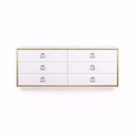 Picture of ANSEL EXTRA LARGE 6-DRAWER, WHITE