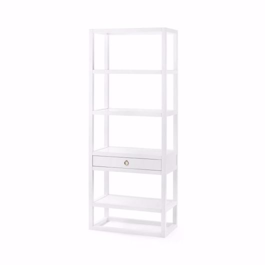 Picture of NEWPORT ETAGERE, WHITE