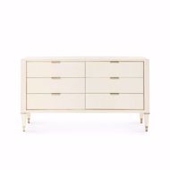 Picture of HUNTER EXTRA LARGE 6-DRAWER, IVORY