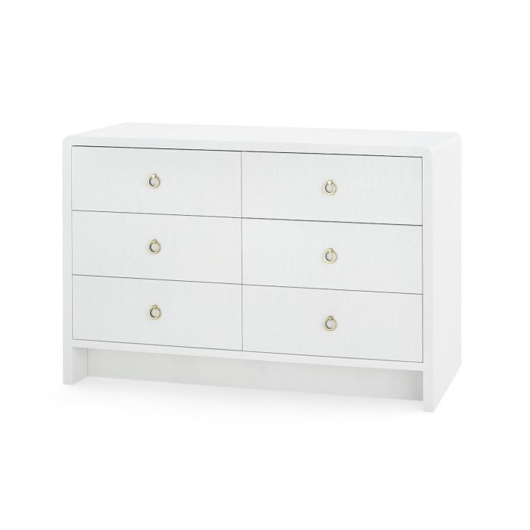 Picture of BRYANT EXTRA LARGE 6-DRAWER, WHITE LINEN