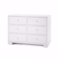 Picture of FRANCES EXTRA LARGE 6-DRAWER, WHITE