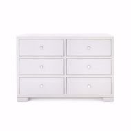 Picture of FRANCES EXTRA LARGE 6-DRAWER, WHITE