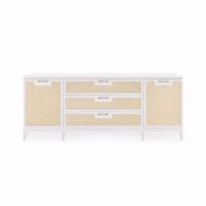 Picture of ASTOR 3-DRAWER & 2-DOOR CABINET, WHITE
