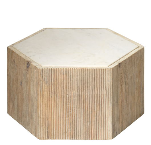 Picture of ARGAN HEXAGON TABLE, SMALL