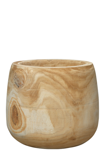 Picture of BREA WOODEN VASE