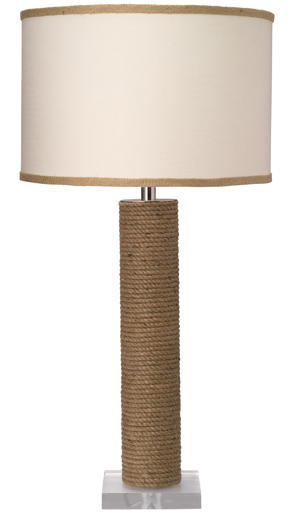 Picture of CYLINDER ROPE TABLE LAMP