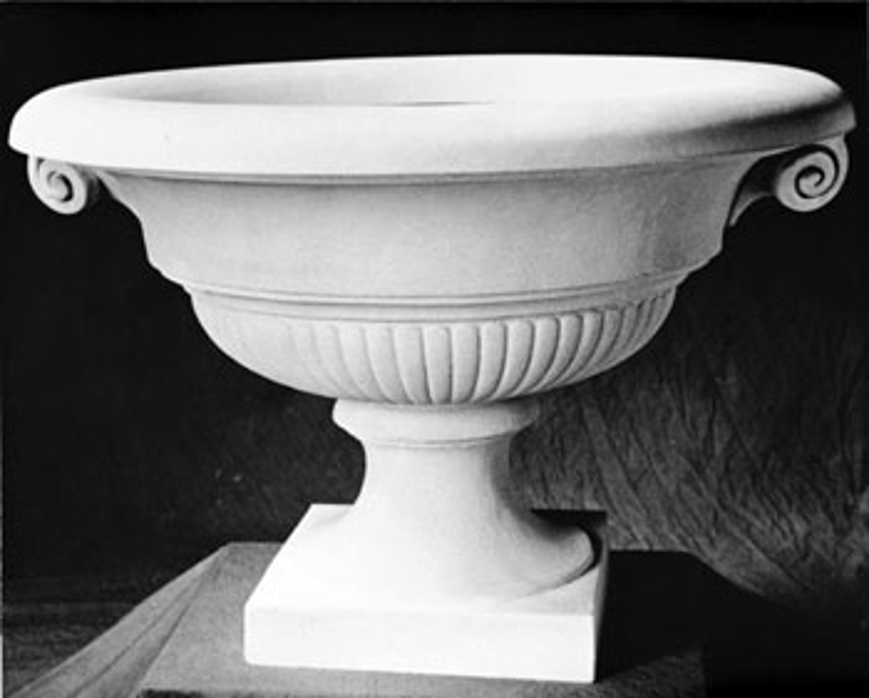 Picture of CLASSICAL SCROLLED URN