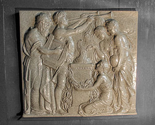 Picture of BAS RELIEF ROMAN OFFERING