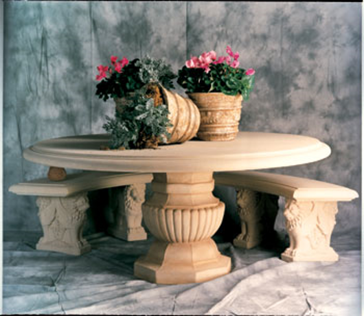 Picture of FLUTED SUNDIAL TABLE BASE