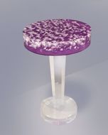 Picture of ROUND BUBBLE TOP SIDE TABLE