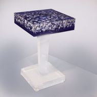 Picture of SQUARE BUBBLE TOP SIDE TABLE
