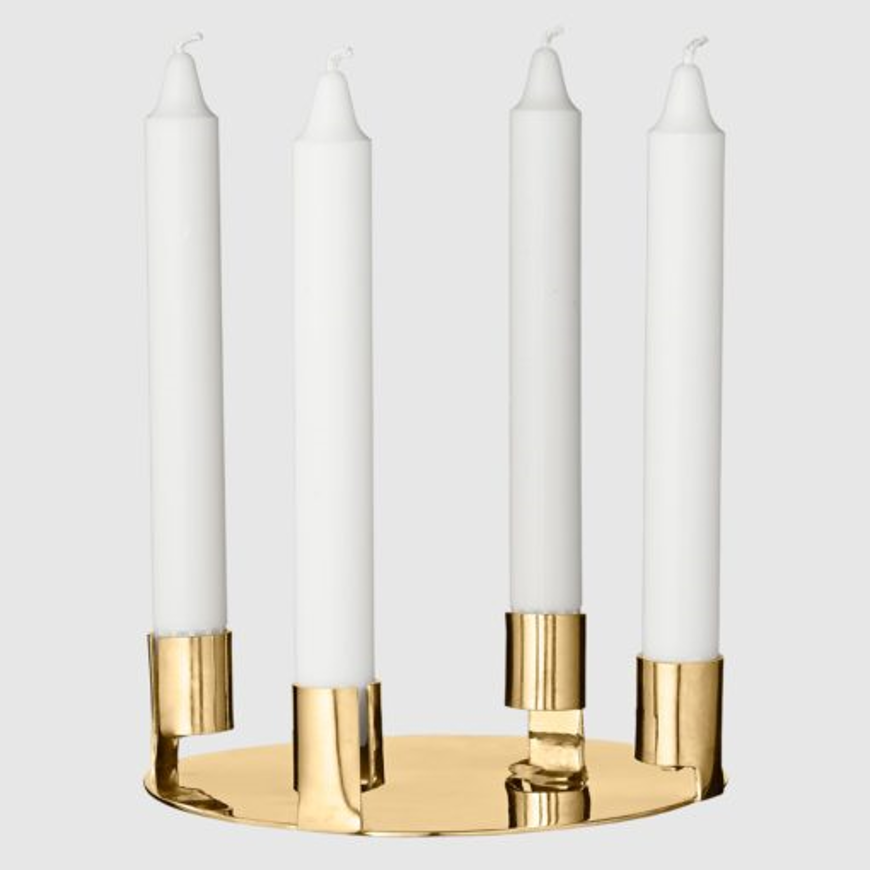 Picture of ANNULUS BRASS CANDLE HOLDER
