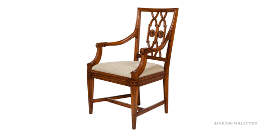 Picture of VENETIAN ARM DINING CHAIR