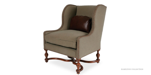 Picture of LAURO WING CHAIR - CLOSED WING