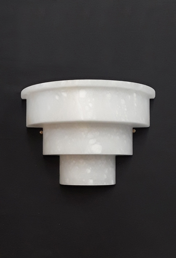 Picture of ALABASTER STEPPPED SCONCE