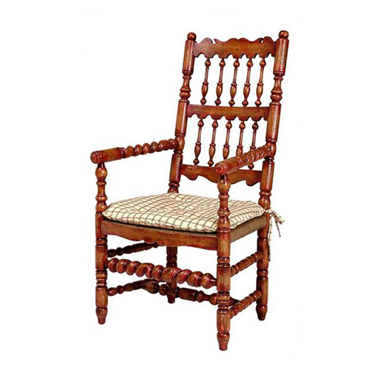 Picture of TALL ENGLISH SPINDLE BACK DINING ARMCHAIR