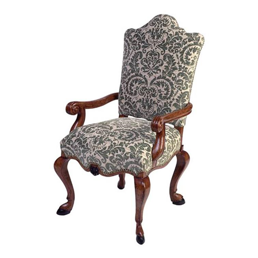 Picture of PIED DE BICHE DINING ARMCHAIR