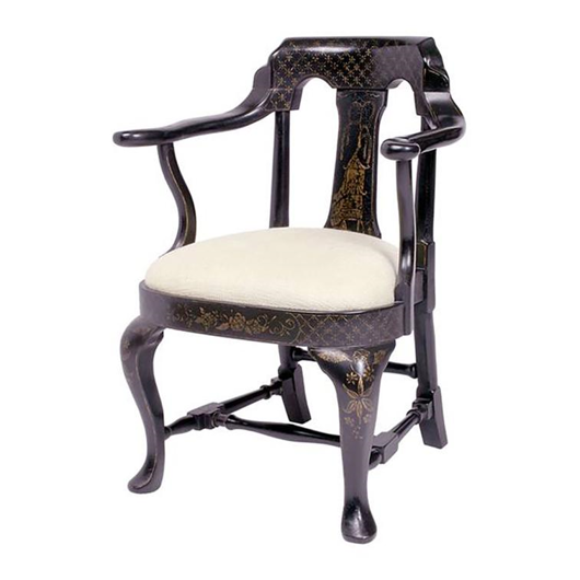 Picture of QUEEN ANNE ARMCHAIR