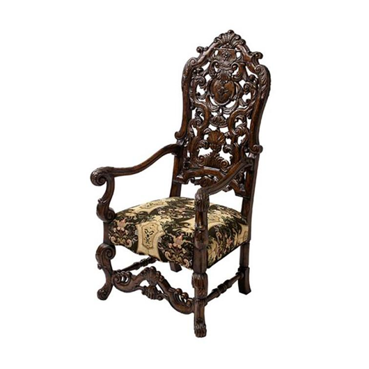 Picture of CARVED ITALIAN ARMCHAIR