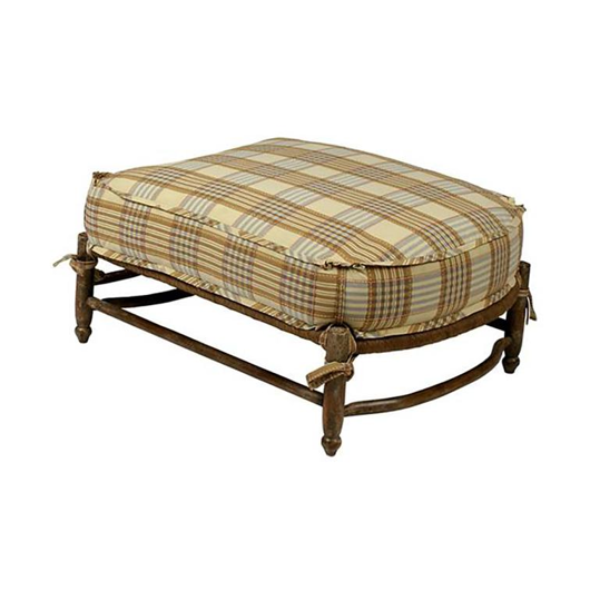 Picture of LARGE COUNTRY RUSH OTTOMAN