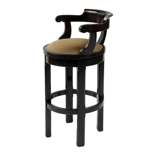 Picture of CHAMFERED LEG BAR STOOL