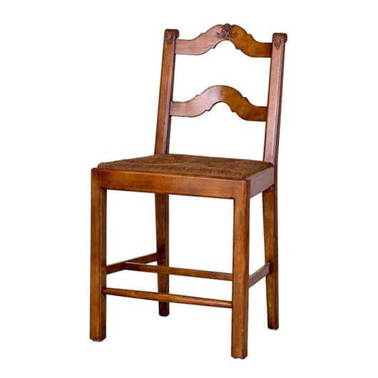 Picture of FRENCH LADDER BACK BAR STOOL