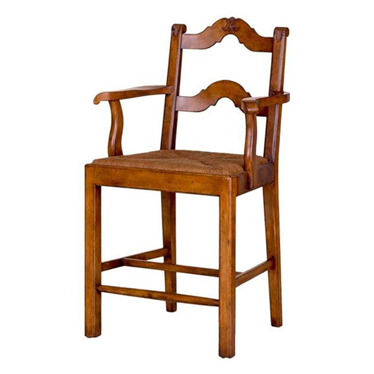 Picture of FRENCH LADDER BACK COUNTER STOOL