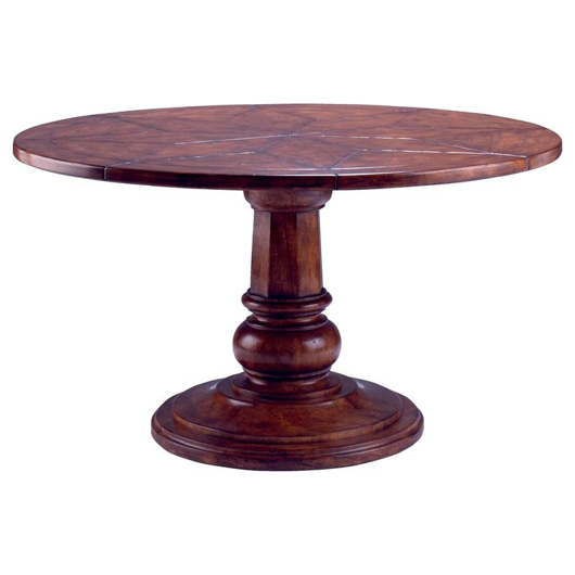 Picture of WILLIAM & MARY PEDESTAL DINING TABLE (PERMANENT ROUND)