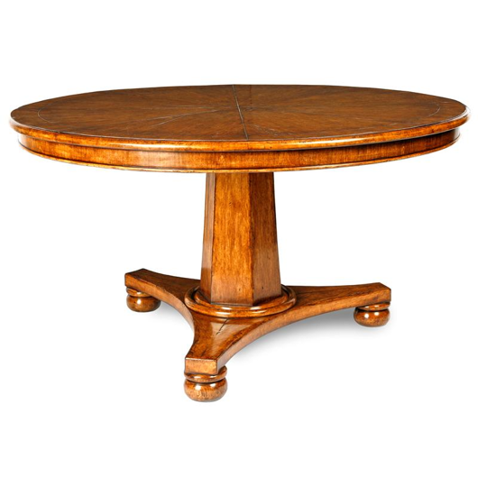 Picture of REGENCY PEDESTAL DINING TABLE