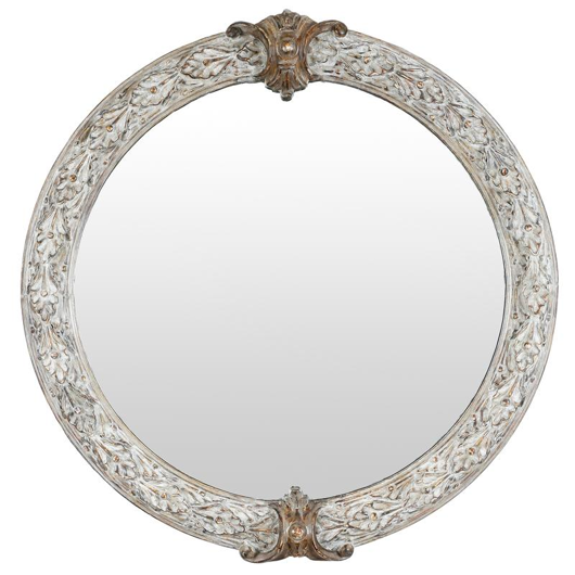 Picture of SMALL REGENCY LEAF MIRROR