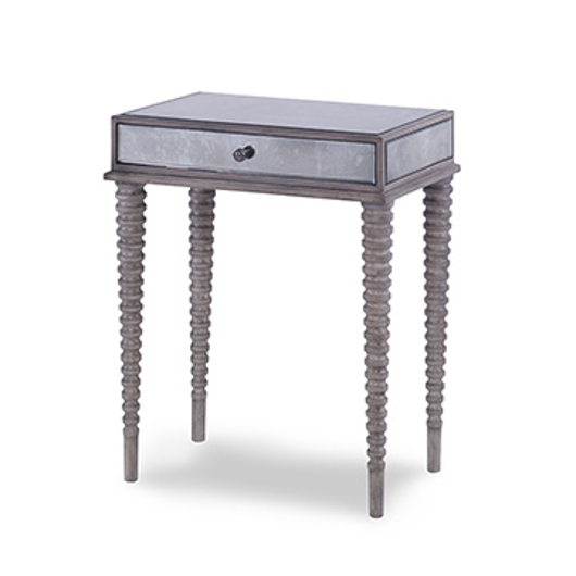 Picture of AXIS MIRRORED ACCENT TABLE - GREY